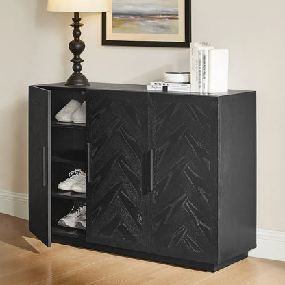 Chevron Shoe Storage