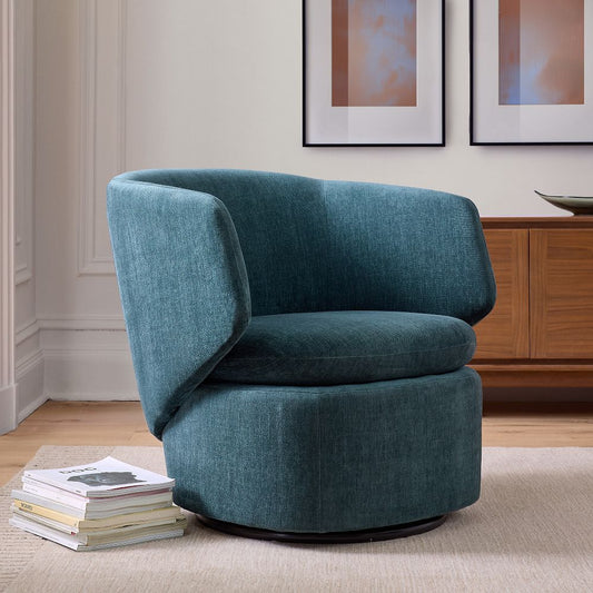 Crescent Swivel Chair