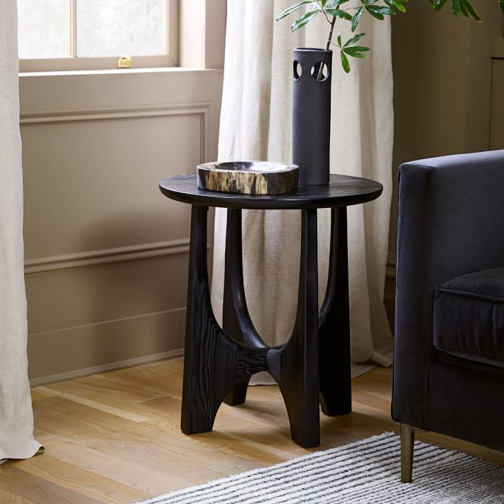 Tanner Solid Wood Side Table