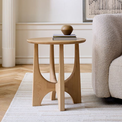 Tanner Solid Wood Side Table