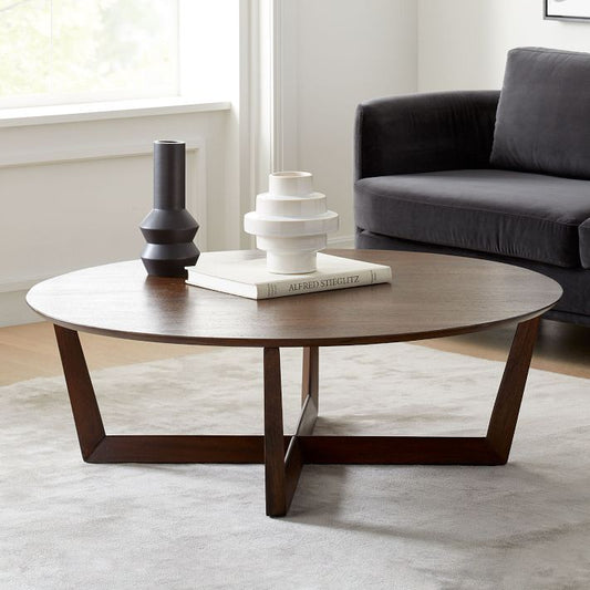 Stowe Solid Wood Round Coffee Table