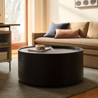 Round Storage Drum Coffee
Table
